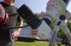 Herschelův 2" hranol pro pozorování Slunce v akci.